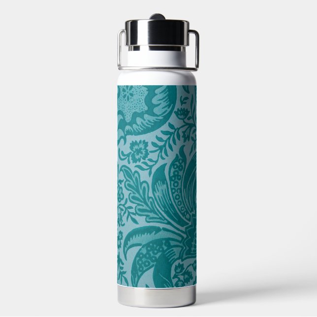 Indian Pattern, William Morris Water Bottle (Back)