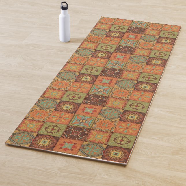 Indian Patterns Yoga Mat (In Situ)