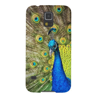 Indian Peacock Galaxy S5 Cover