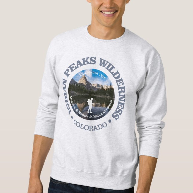Indian Peaks Wilderness Sweatshirt (Front)