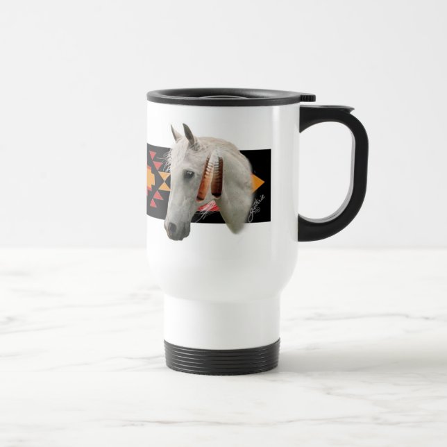 Indian Pony Travel Mug (Right)
