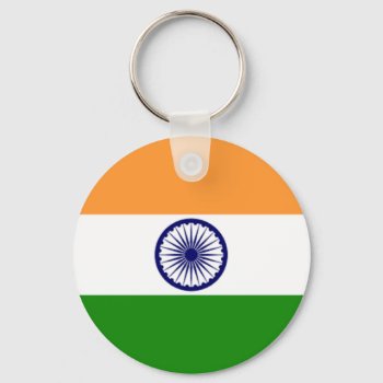 Indian Pride Keychain by GreenCannon at Zazzle