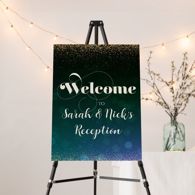 Indian Reception sign as Indian Sangeet Signs (In Situ (Stand))
