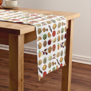 Indian Restaurant Cooking Foods Dishes India Short Table Runner