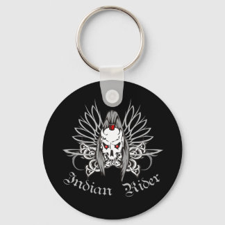 Indian Rider Keychain