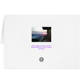 Indian Ridge Fire Lookout Cards (Back Horizontal)