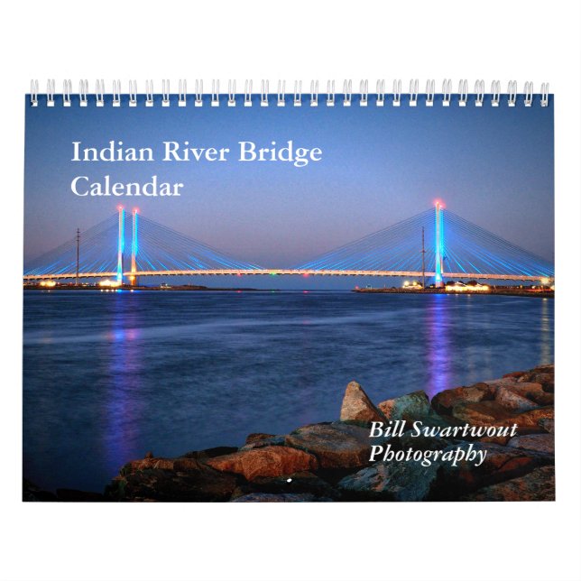 Indian River Bridge 2023 Calendar (Cover)
