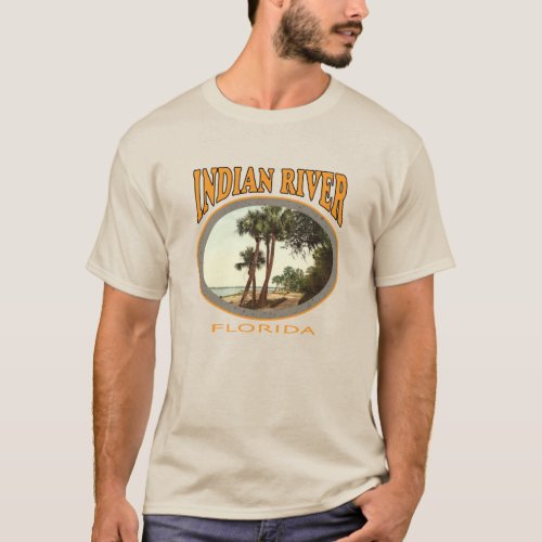 Indian River Florida vintage style T_Shirt