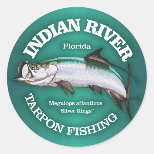 Indian River Tarpon Classic Round Sticker