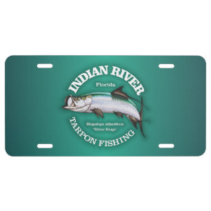Indian River (Tarpon) License Plate