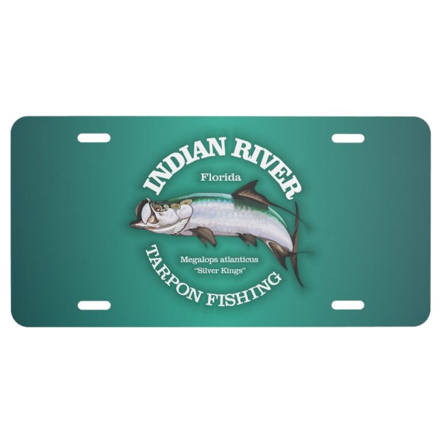 Indian River (Tarpon) License Plate (Front)