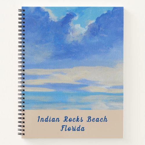 Indian Rocks Beach Spiral Notebook