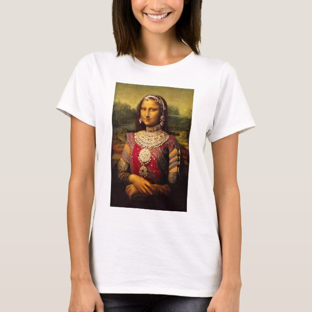 Indian Royal Monalisa T-Shirt (Front)