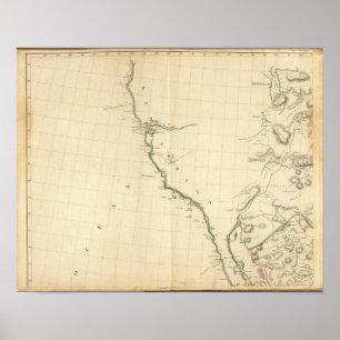 Indian Settlements California Poster