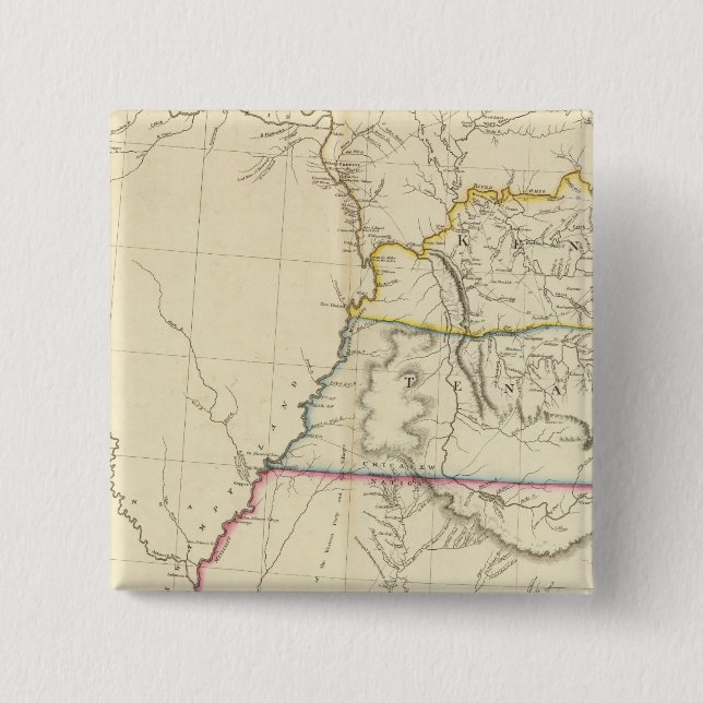 Indian Settlements in North America 3 Button (Front)