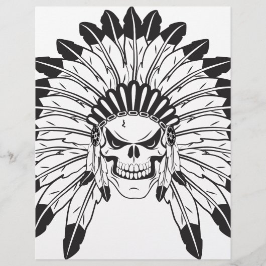 Indian Skull Chief (Front)
