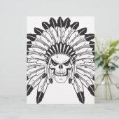 Indian Skull Chief (Standing Front)