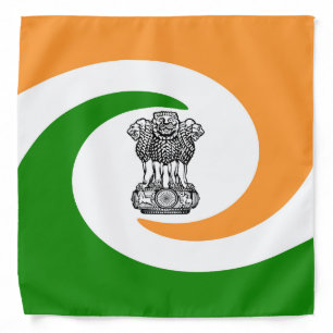 Indian spiral flag bandana