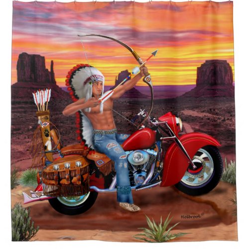 Indian Spirit Forever Shower Curtain