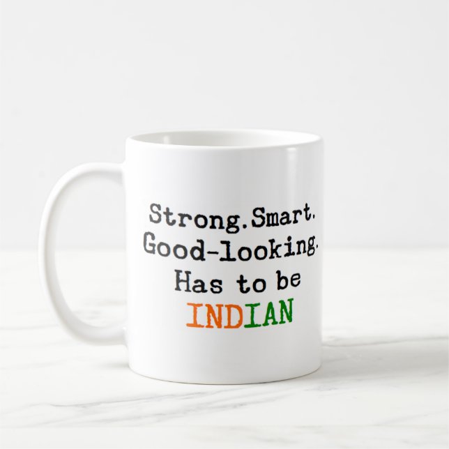 indian strong coffee mug (Left)