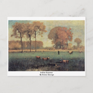 Indian Summer By Inness George Postcard
