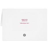 Indian Summer Morn Cards (Back Horizontal)