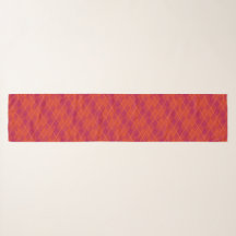 Indian Summer Orange and Violet Argyle