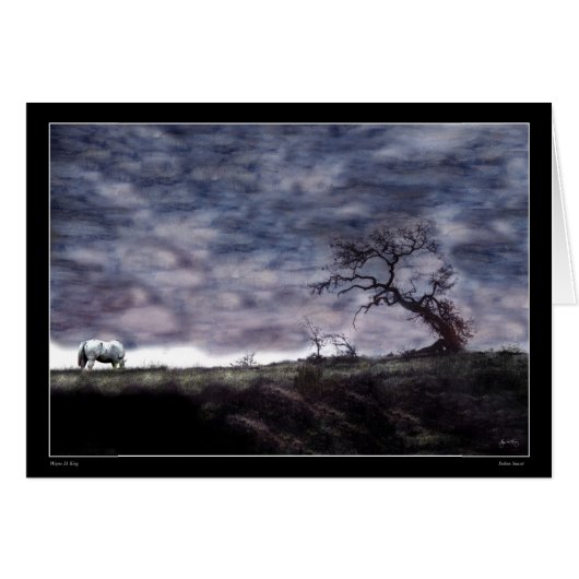 Indian Sunset Cards (Front Horizontal)
