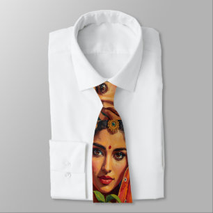 Indian Tea Picker Neck Tie