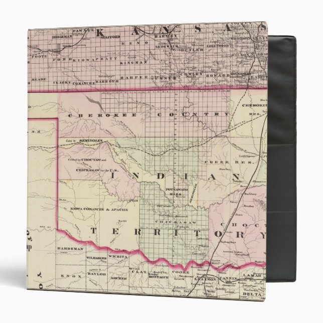 Indian Territory 2 3 Ring Binder (Front/Inside)