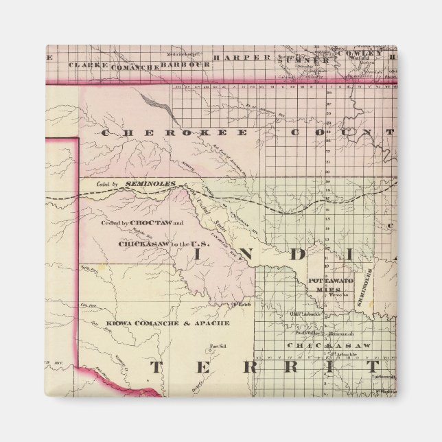 Indian Territory 2 Magnet (Front)