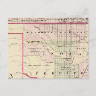 Indian Territory 2 Postcard