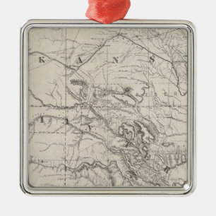Indian Territory Metal Ornament