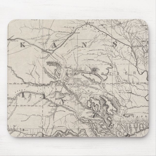 Indian Territory Mouse Pad (Front)