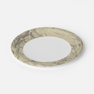 Indian Territory, North Texas, New Mexico Paper Plates