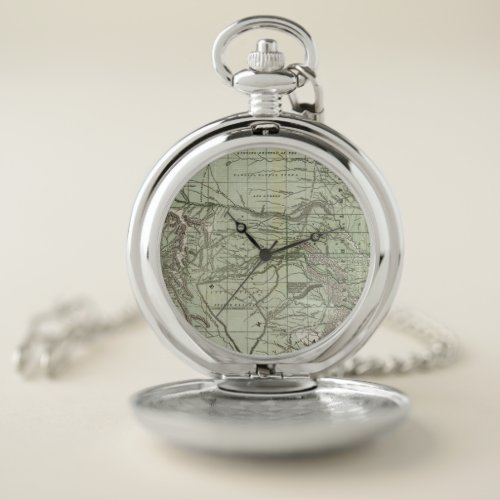 Indian Territory Northern Texas and New Mexico Pocket Watch