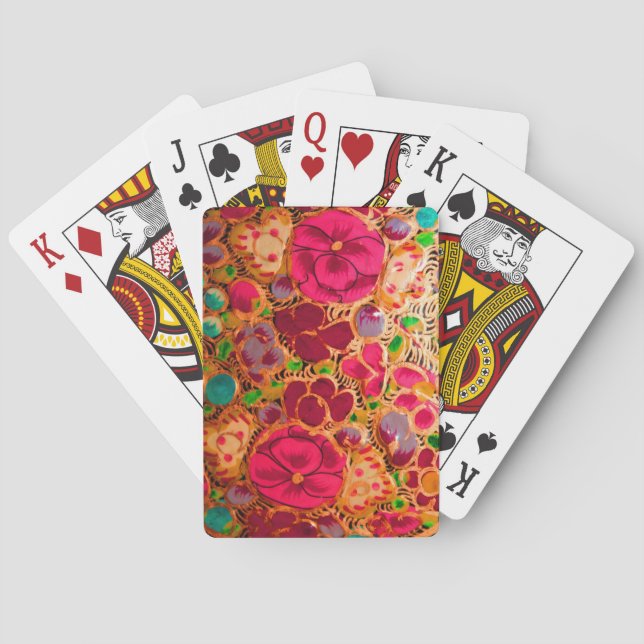 Indian Texture Playing Cards (Back)
