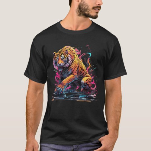 Indian tiger  T_Shirt