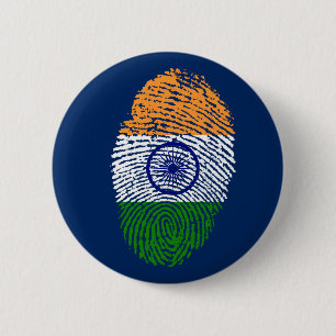 Indian touch fingerprint flag button