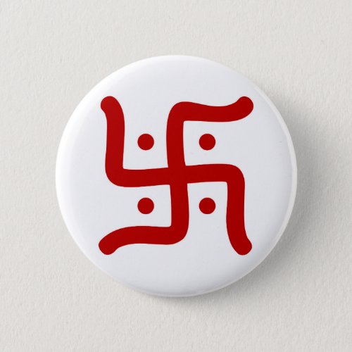 indian traditional hindu swastika symbol religion button