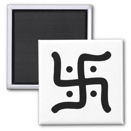 indian traditional hindu swastika symbol religion magnet