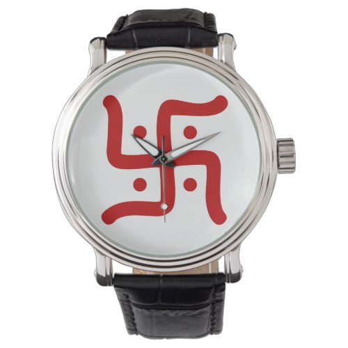 indian traditional hindu swastika symbol religion watch