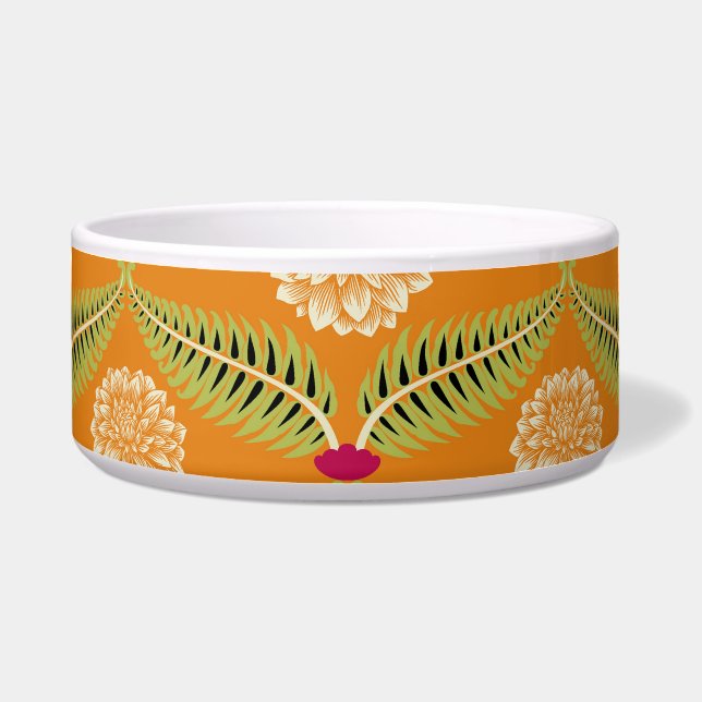 Indian Traditional Illustration Pattern. Bowl (Front)