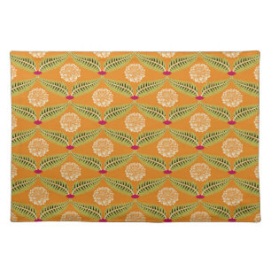 Indian Traditional Illustration Pattern. Cloth Placemat