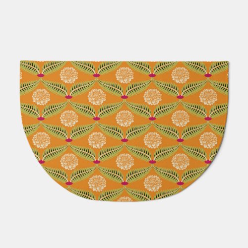 Indian Traditional Illustration Pattern Doormat