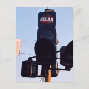 Indian Traffic Light Postcard