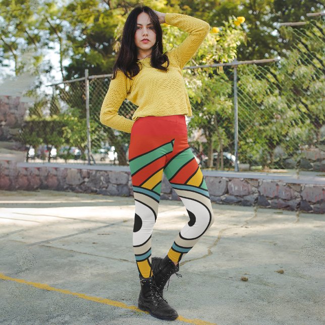 Indian Tribal Capri Leggings (Creator Uploaded)
