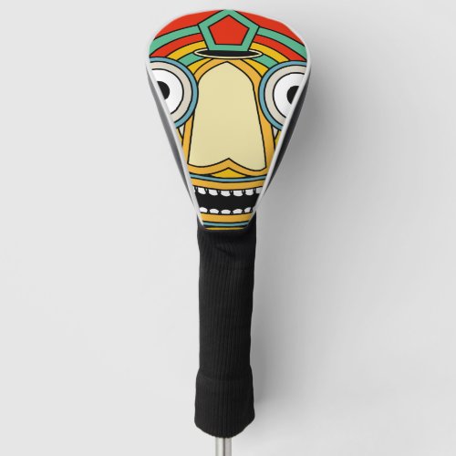 Indian tribal golf head cover