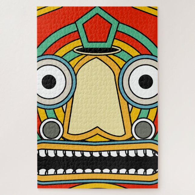indian tribal jigsaw puzzle (Vertical)