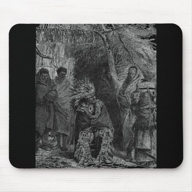 Indian Tribe Mouse Pad (Front)